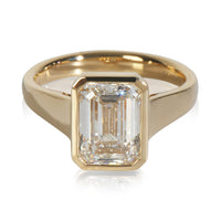 3 ctw Yellow Gold Lab-Grown Diamond Engagement Ring