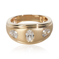 1.13 ctw Yellow Gold Lab-Grown Diamond Ring