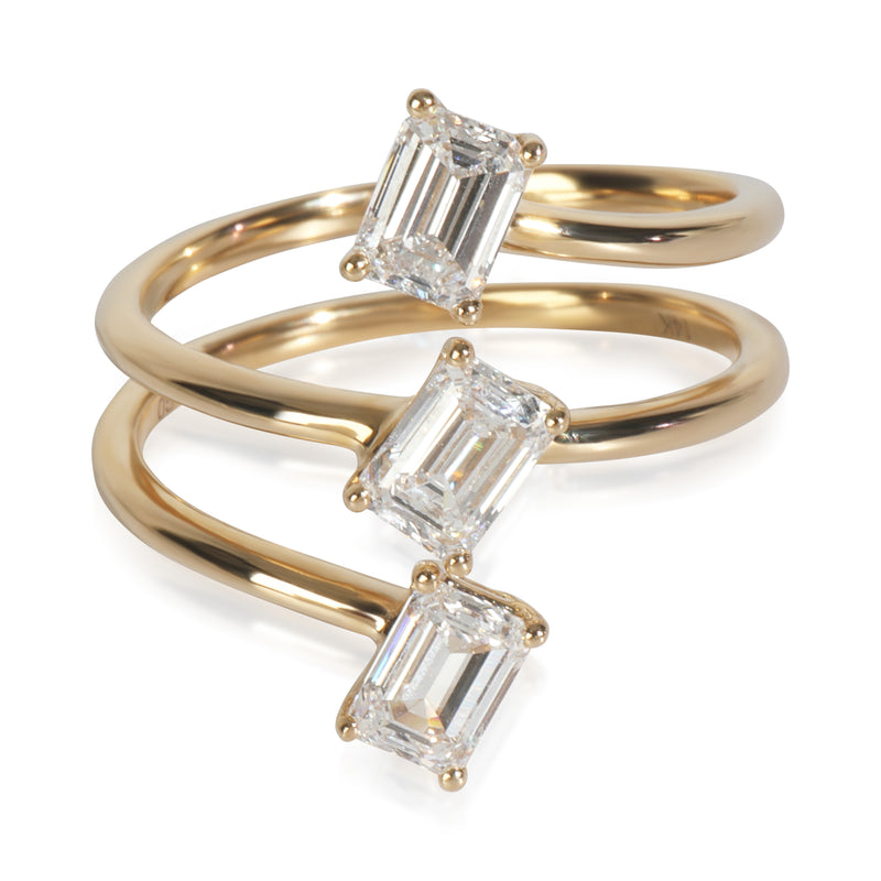 1.49 ctw Yellow Gold Lab-Grown Diamond Ring