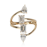 2.12 ctw Yellow Gold Lab-Grown Diamond Ring