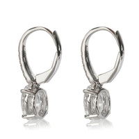 2.18 ctw White Gold Lab-Grown Diamond Earrings