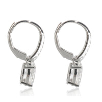 2.18 ctw White Gold Lab-Grown Diamond Earrings