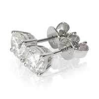 1.53 ctw White Gold Lab-Grown Diamond Earrings