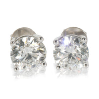 6.16 ctw White Gold Lab-Grown Diamond Earrings