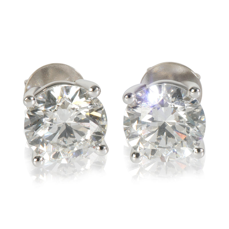 6.16 ctw White Gold Lab-Grown Diamond Earrings