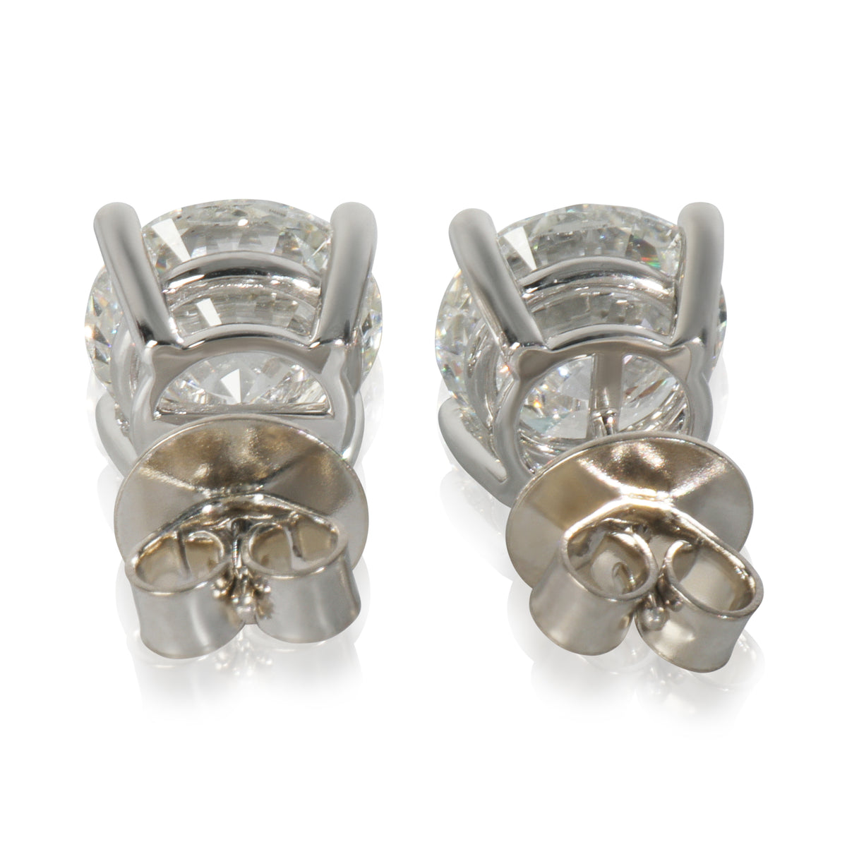 6.16 ctw White Gold Lab-Grown Diamond Earrings