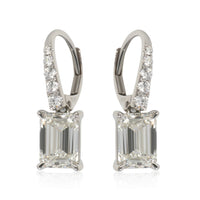 3.24 ctw White Gold Lab-Grown Diamond Earrings