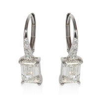 3.24 ctw White Gold Lab-Grown Diamond Earrings