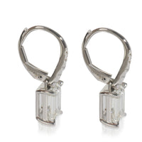 3.24 ctw White Gold Lab-Grown Diamond Earrings