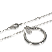 White Gold Diamond Juste Un Clou Necklace