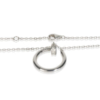 White Gold Diamond Juste Un Clou Necklace