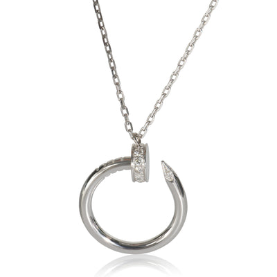 White Gold Diamond Juste Un Clou Necklace