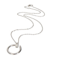 White Gold Diamond Juste Un Clou Necklace