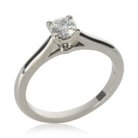 0.33 ct Round Brilliant Diamond 1895 Engagement Ring
