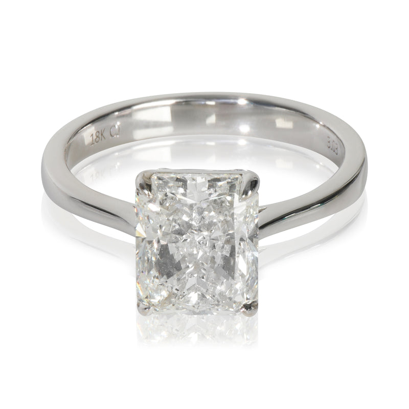 3.03 ct Radiant Diamond Engagement Ring