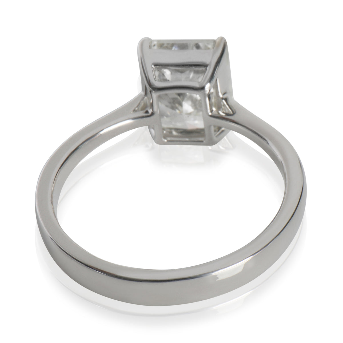 3.03 ct Radiant Diamond Engagement Ring
