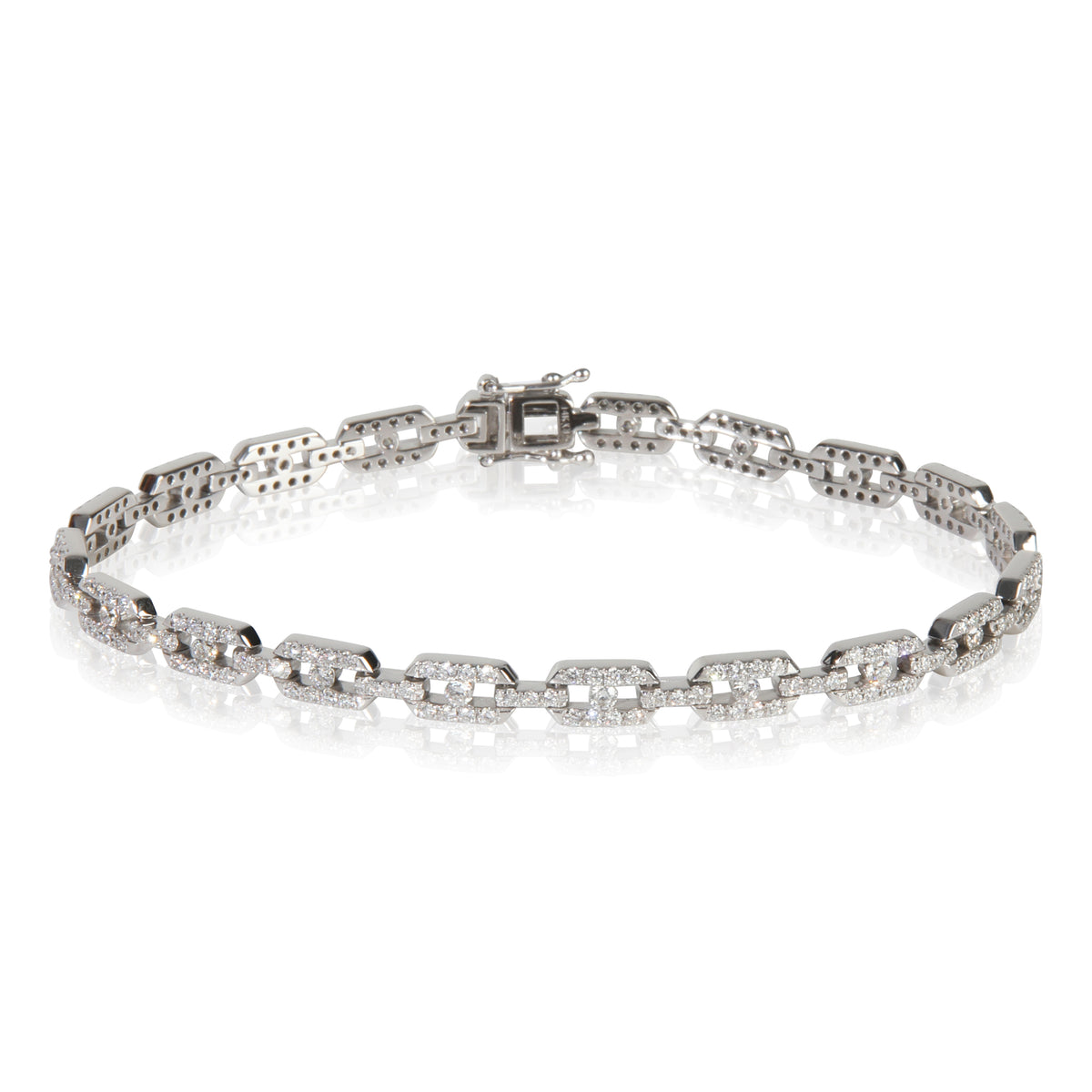 White Gold Diamond Bracelet