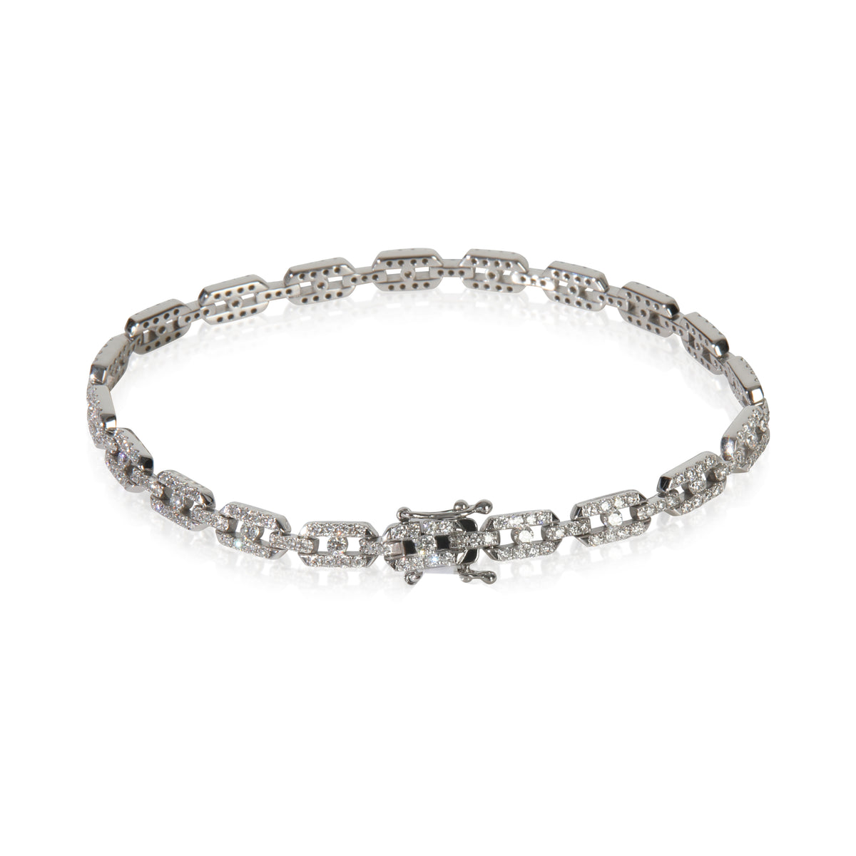 White Gold Diamond Bracelet