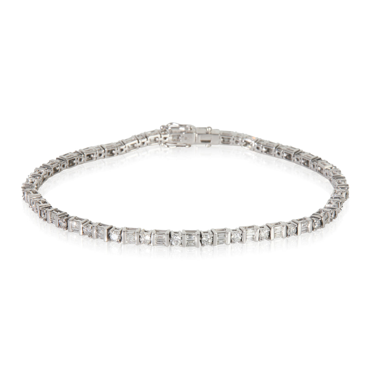 White Gold Diamond Bracelet