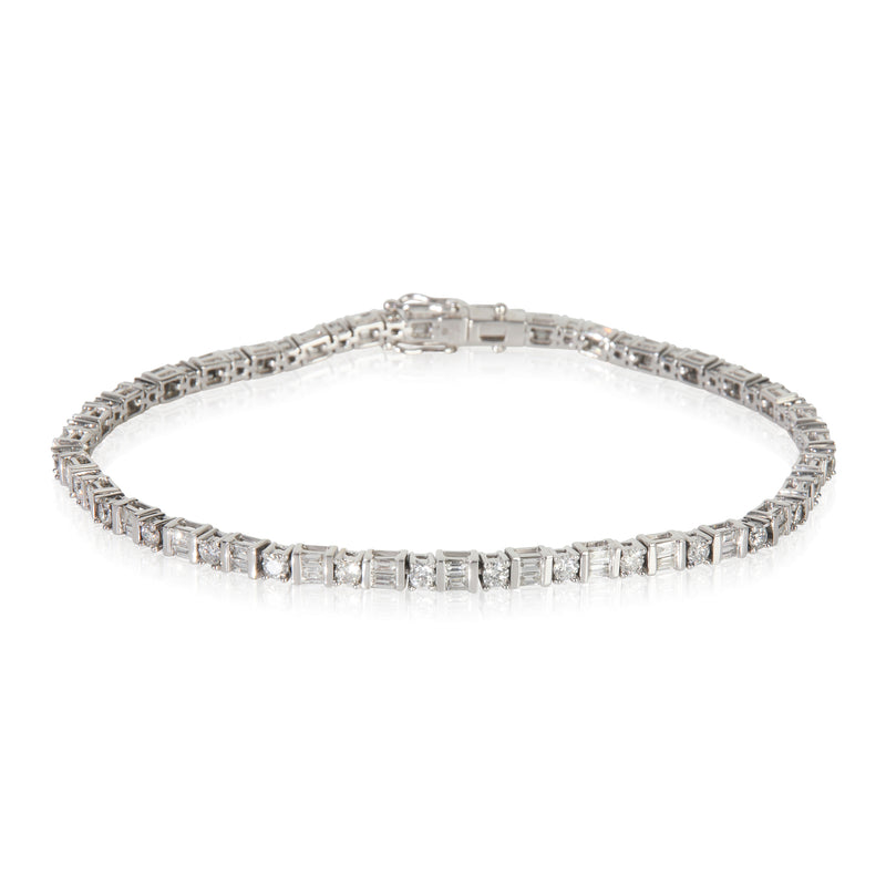 White Gold Diamond Bracelet