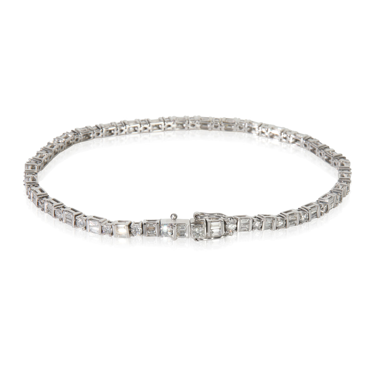 White Gold Diamond Bracelet
