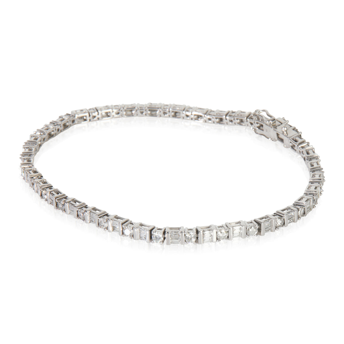White Gold Diamond Bracelet
