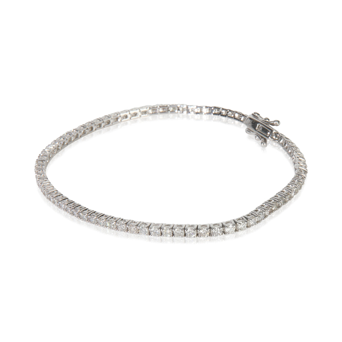 White Gold Diamond Bracelet
