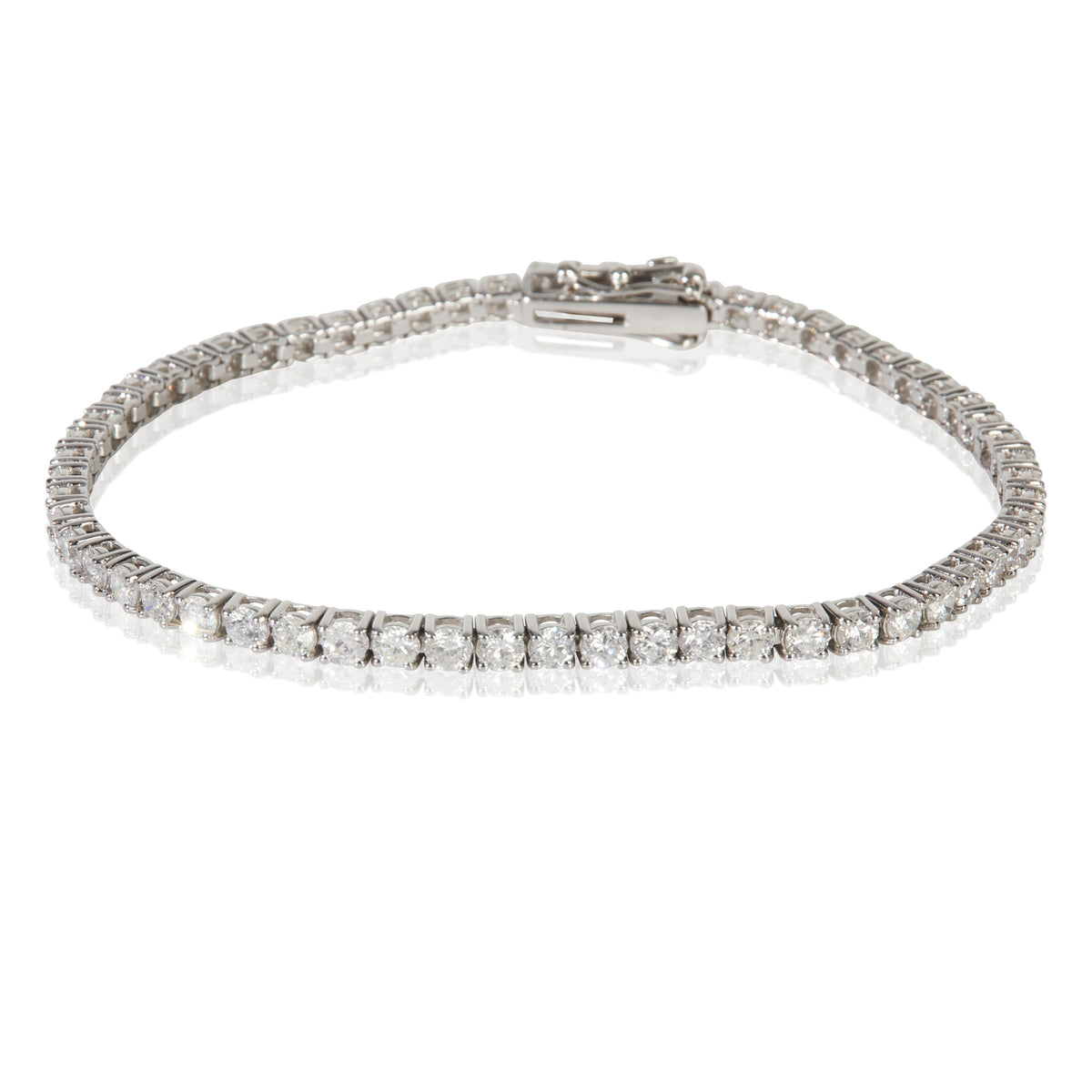 White Gold Diamond Bracelet