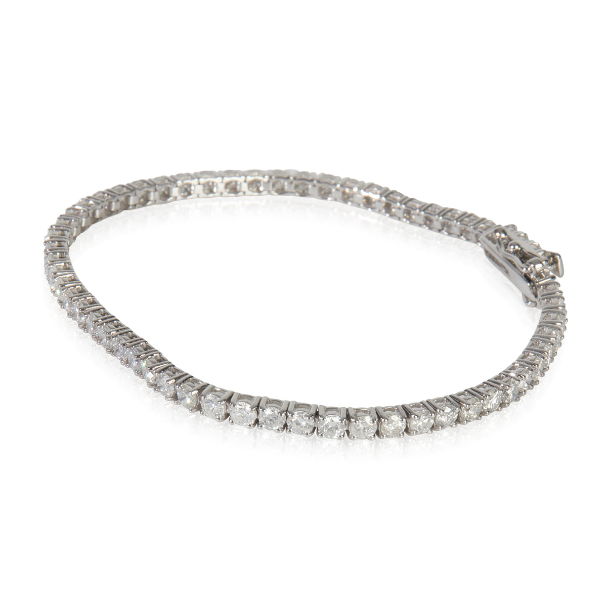 White Gold Diamond Bracelet