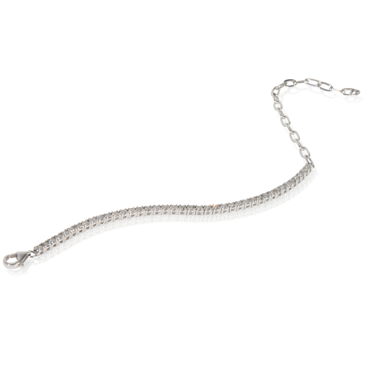 White Gold Diamond Bracelet