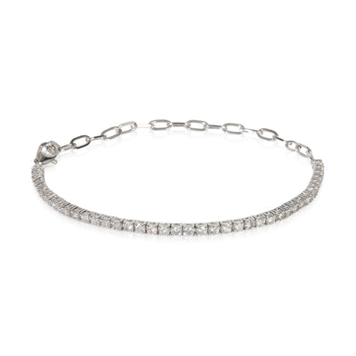 White Gold Diamond Bracelet