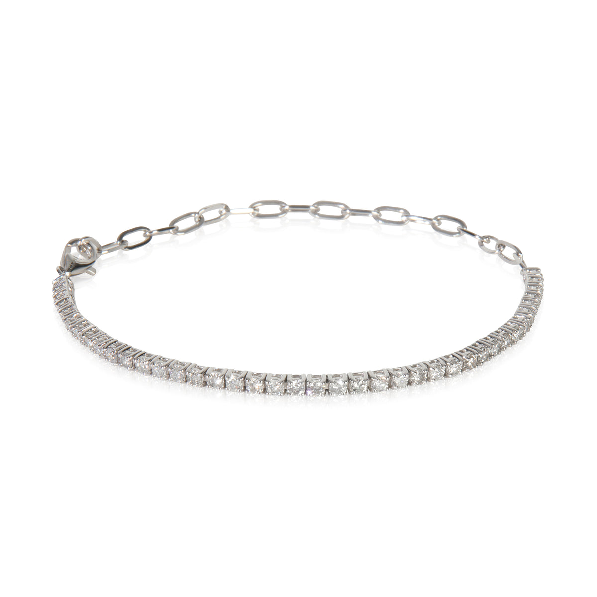 White Gold Diamond Bracelet