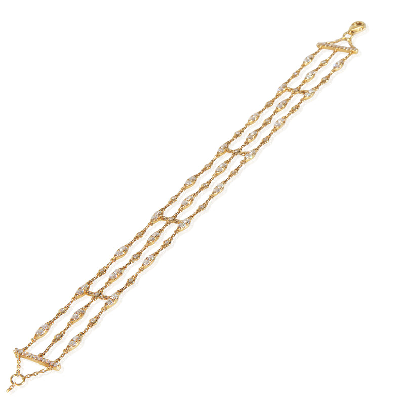 Yellow Gold Diamond Bracelet