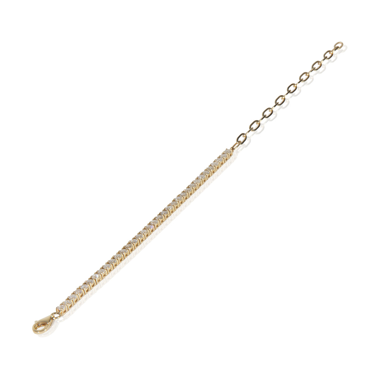 Yellow Gold Diamond Bracelet