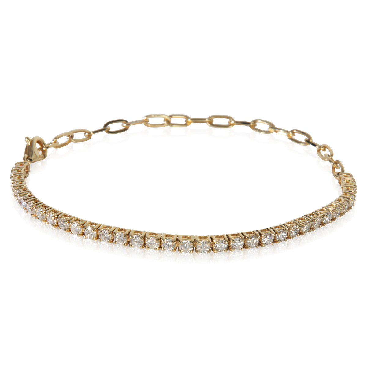 Yellow Gold Diamond Bracelet