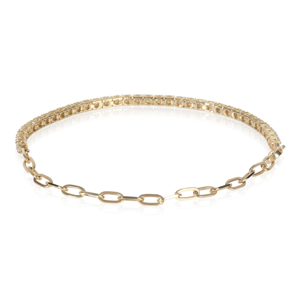 Yellow Gold Diamond Bracelet