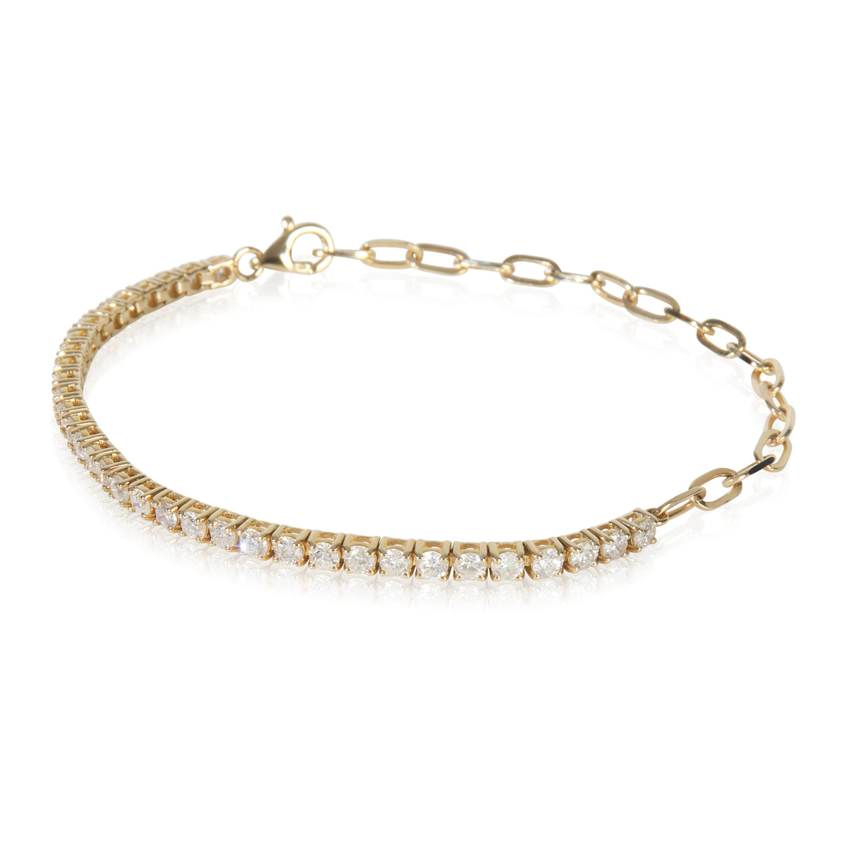 Yellow Gold Diamond Bracelet