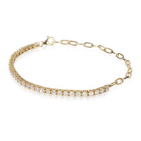 Yellow Gold Diamond Bracelet