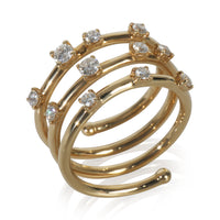 Yellow Gold Diamond Flexible Ring