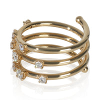 Yellow Gold Diamond Flexible Ring