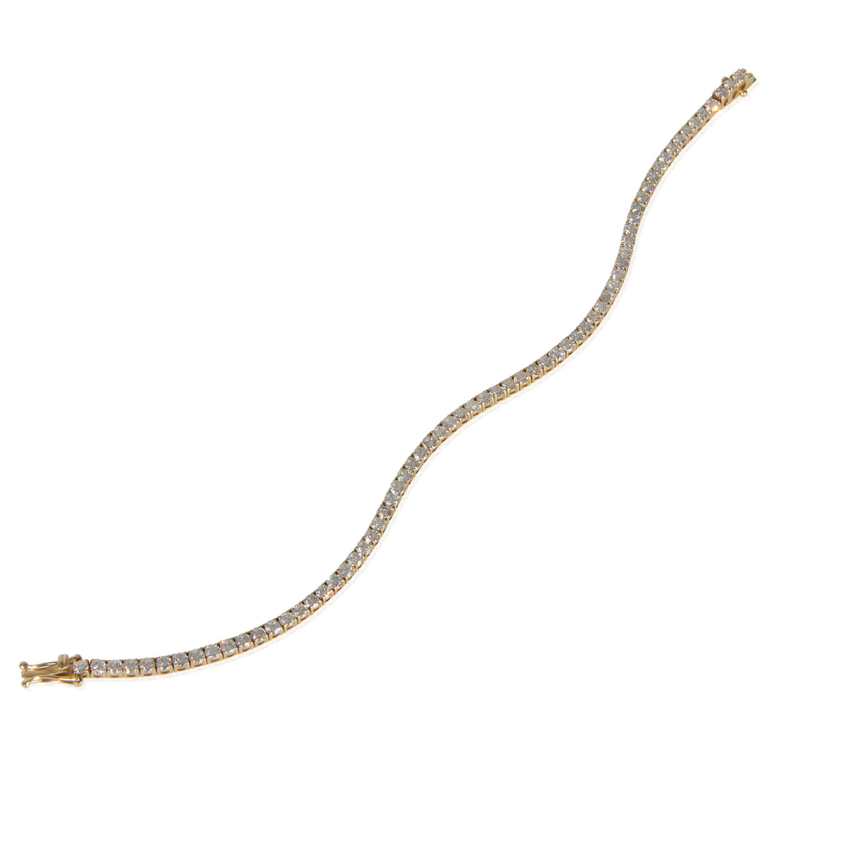 Yellow Gold Diamond Bracelet