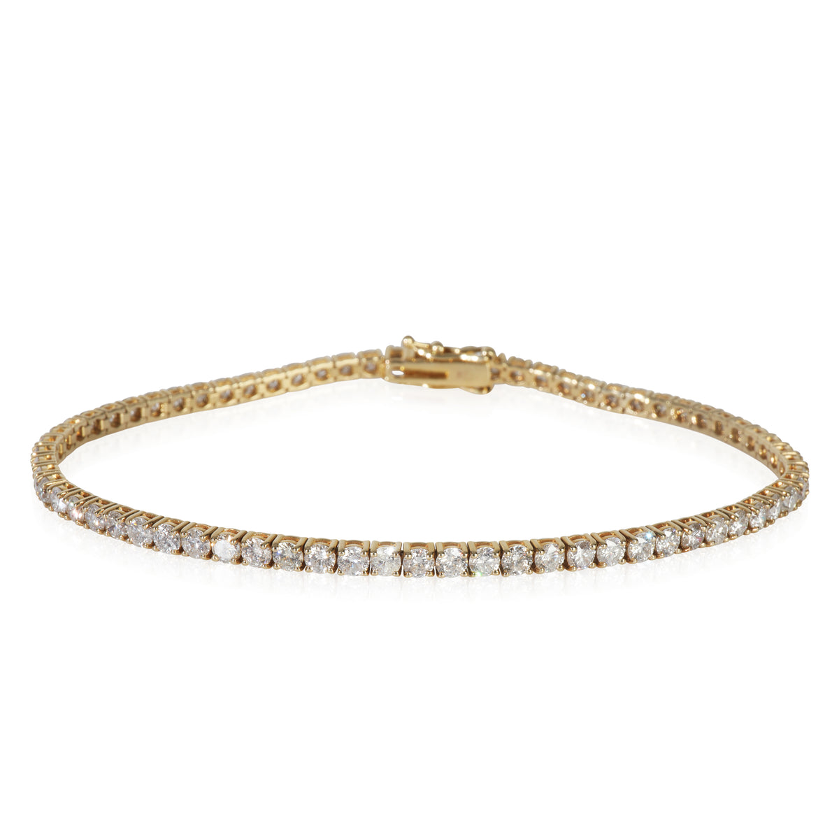 Yellow Gold Diamond Bracelet