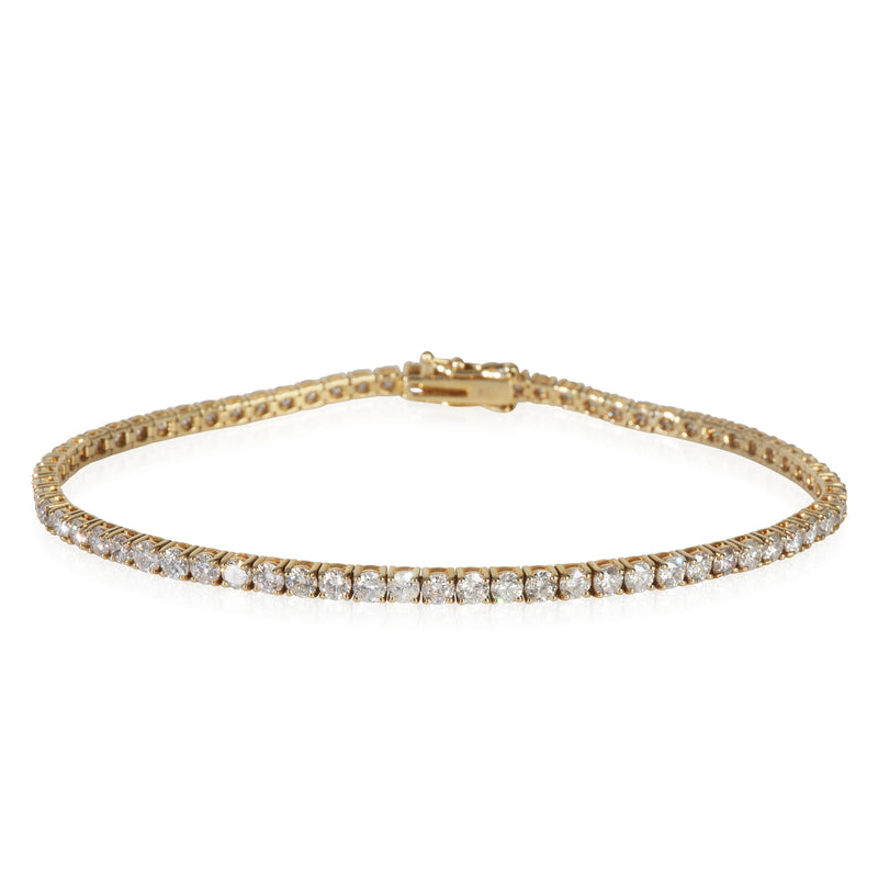 Yellow Gold Diamond Bracelet