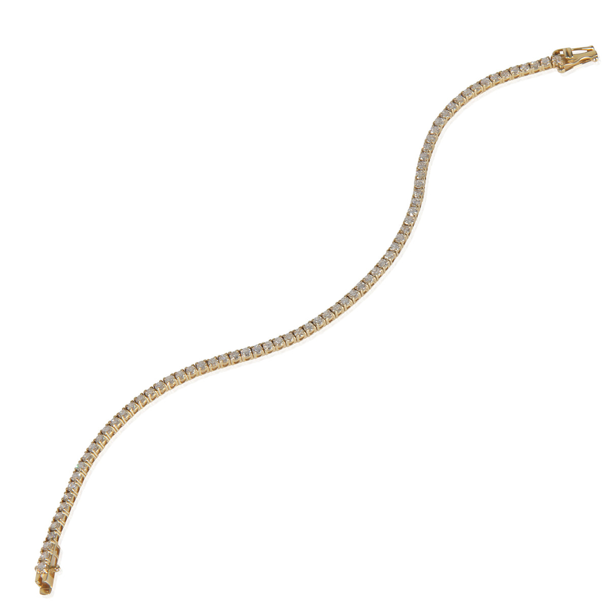 Yellow Gold Diamond Bracelet