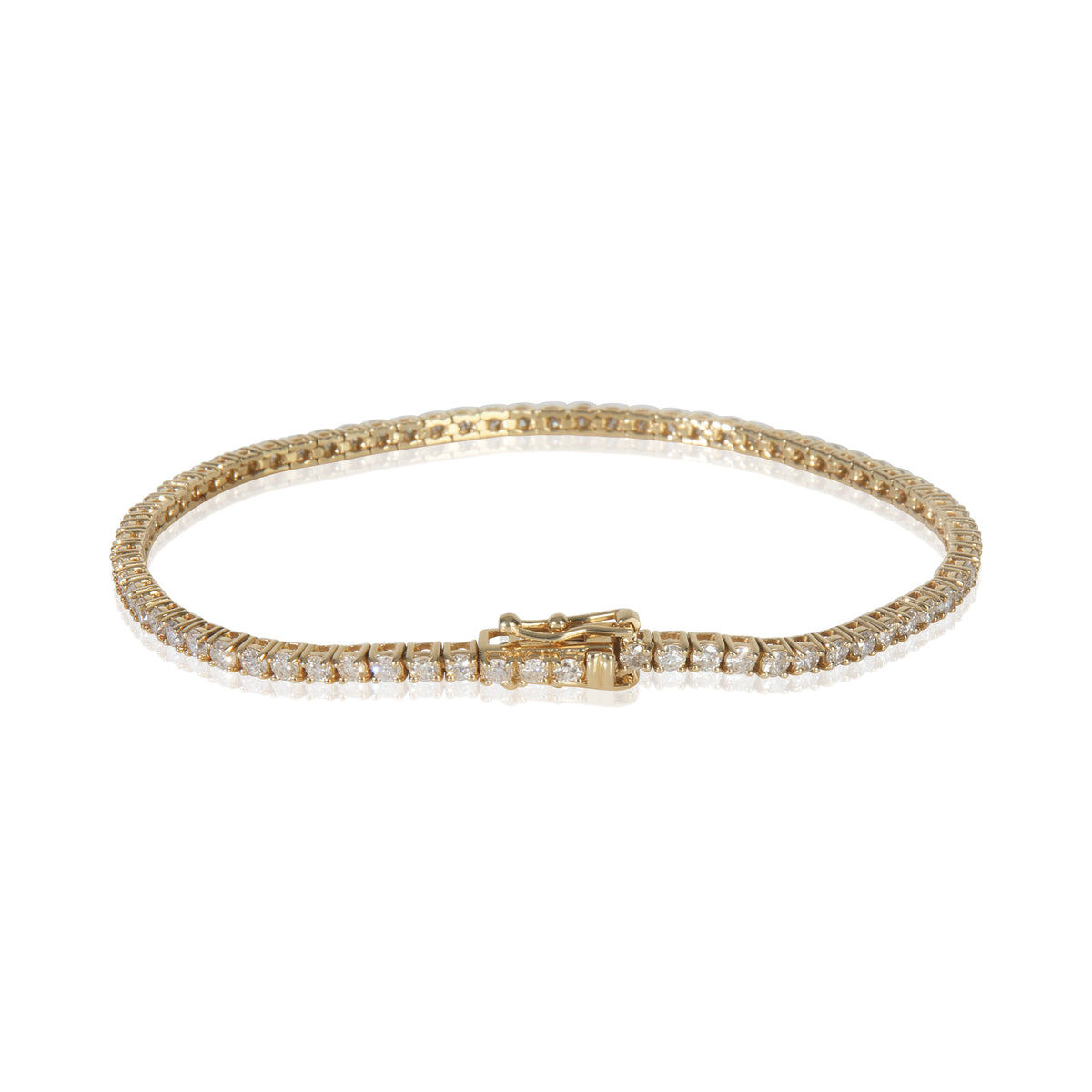 Yellow Gold Diamond Bracelet