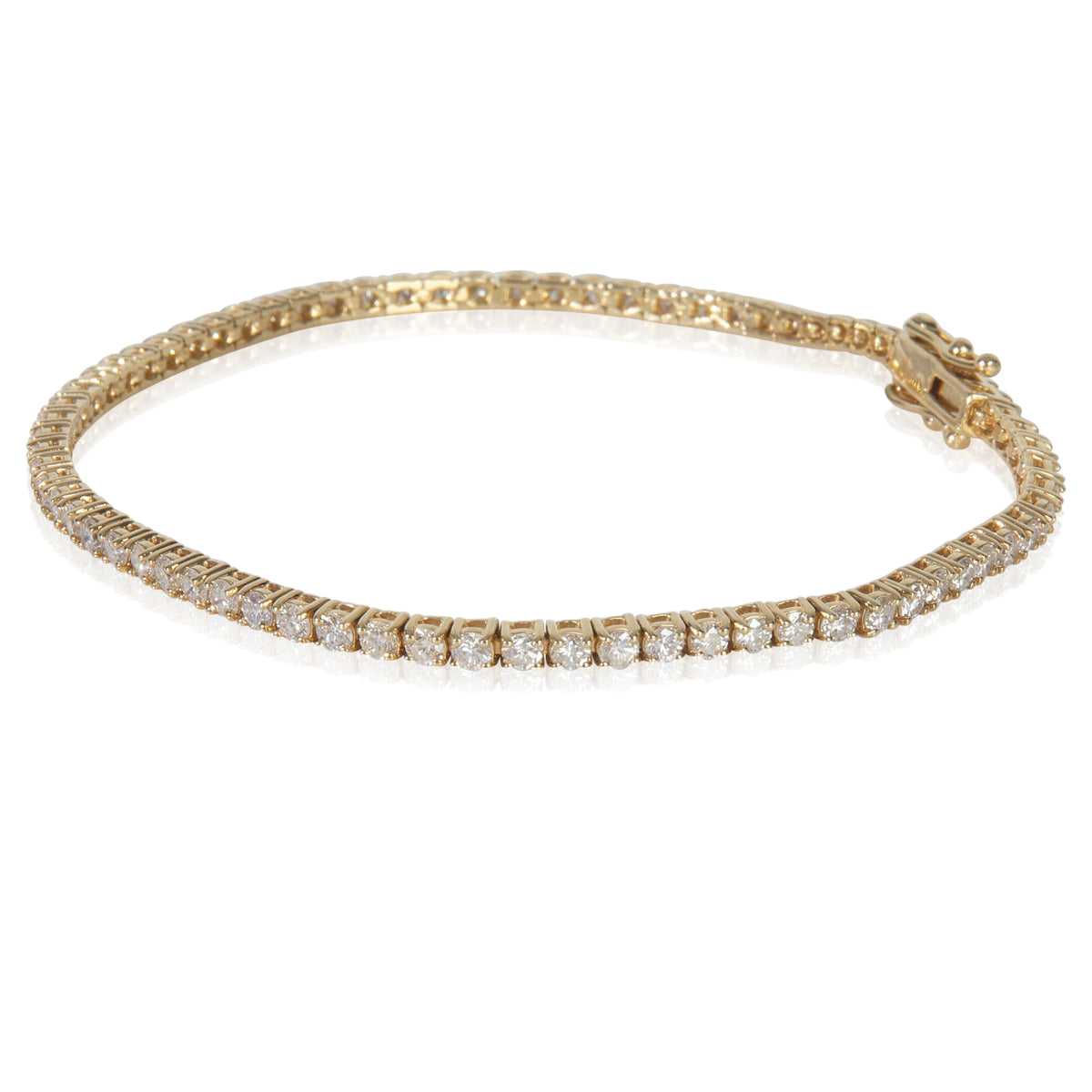 Yellow Gold Diamond Bracelet