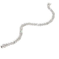 White Gold Diamond Mixed Shape Bracelet