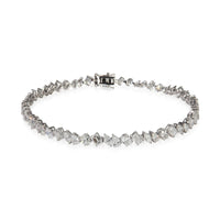 White Gold Diamond Mixed Shape Bracelet