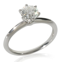 0.88 ct Round Brilliant Diamond Engagement Ring