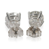 4.08 ctw White Gold Lab-Grown Diamond Earrings
